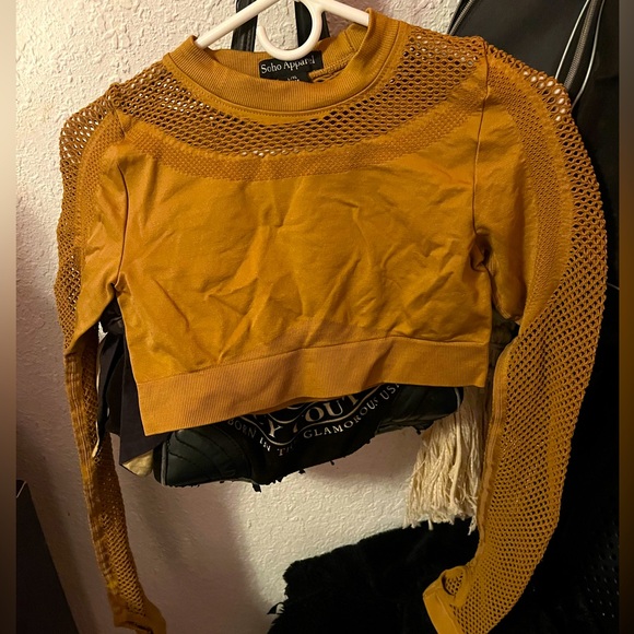 Crop top long sleeve - Picture 1 of 1